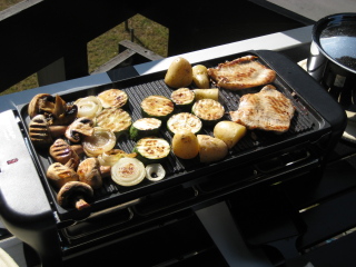 Thermostatic griddle